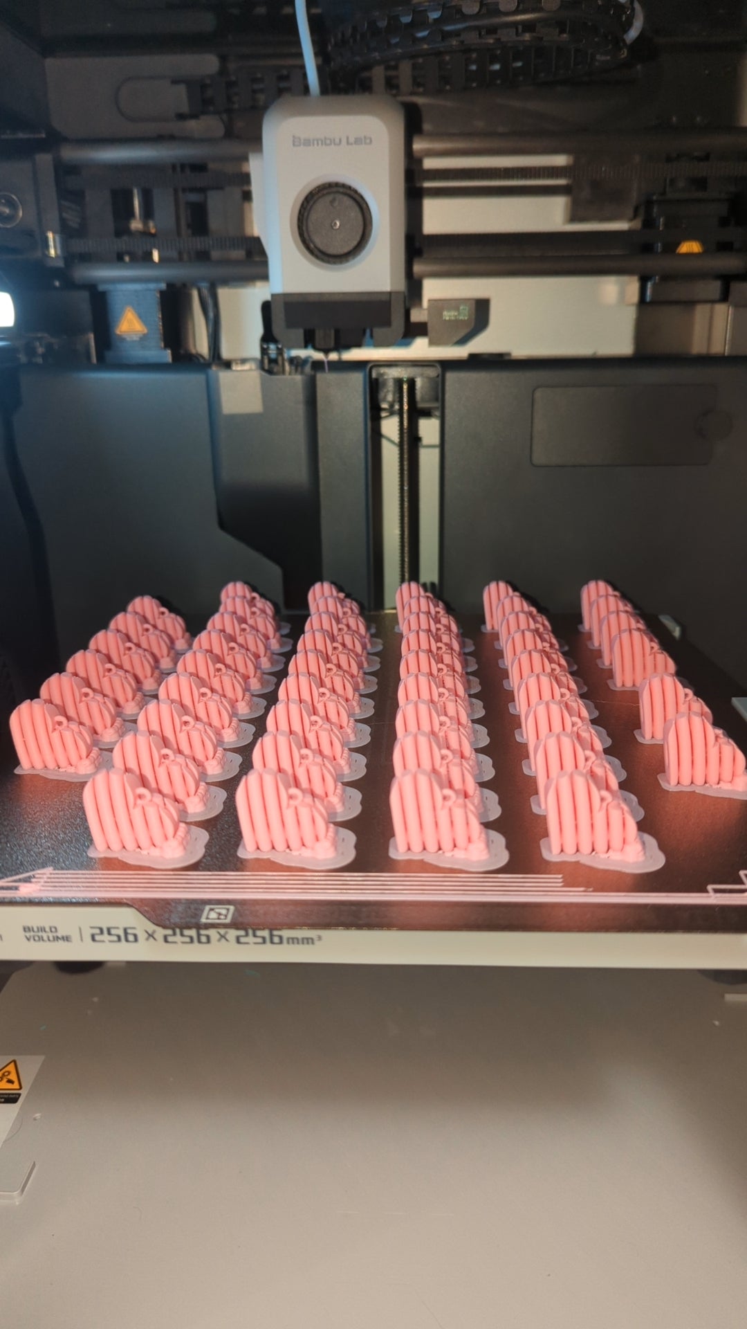 Pink Heart Shaped Drop & Dangle Earrings